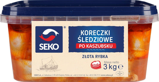 Koreczki Śledziowe po kaszubsku Złota Rybka SEKO