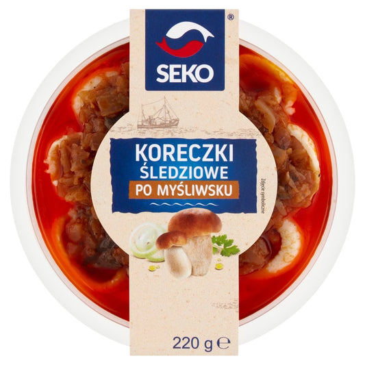 Koreczki śledziowe po Myśliwsku SEKO
